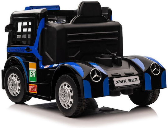 Mercedes XMX622 Camion Cu Un Loc Cu Telecomandă Licențiat 12 Volți Albastru Pentru 3+ Ani
