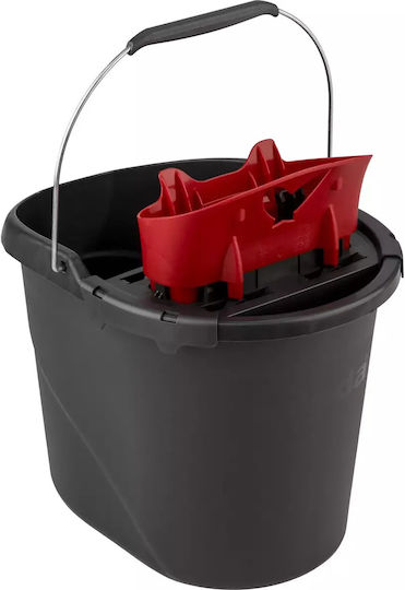 Vileda Mop Bucket Plastic Red