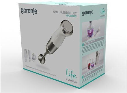 Gorenje Ραβδομπλέντερ με Ανοξείδωτη Ράβδο 800W Λευκό