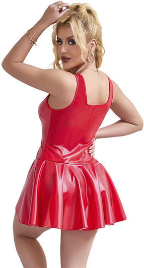 Subblime 957681 Rochie Din Piele Cu Fermoar Inimă Roșie