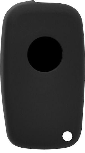 Techsuit Car Key Case 1006.01 Fiat Bravo Punto Ducato Linea Black