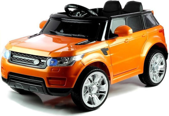 Lean Toys Kinderfahrzeuge Doppelsitzer Elektrisch Mit Fernbedienung 6 Volt Orange Für 3+ Jahre