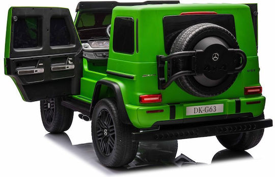 Bo Mercedes-benz G63 4×4 Două Locuri Cu Telecomandă Licențiat 24 Volt Verde Pentru 3+ Ani