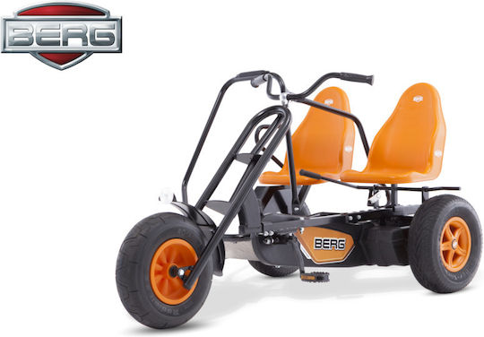 Duo Chopper Bf Go Kart Două Locuri Cu Pedală Portocaliu Pentru 5+ Ani