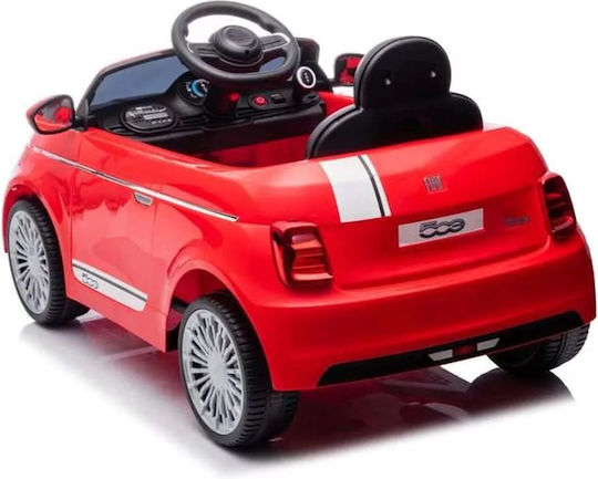 Fiat Mini One-Seater with Remote Control Licensed 12 Volt Red for 3+ Years