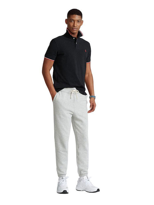 Polo Short Sleeve Black Blouse