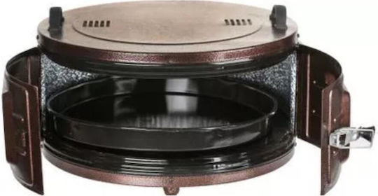 Ertone Cuptor electric 40lt Fara arzatoare Burgundy