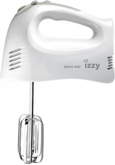 Izzy M1105 Bistro Hand Mixer 400W White