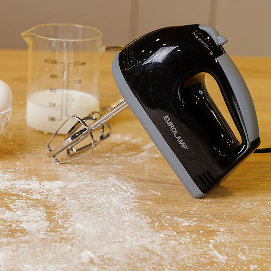 Eurolamp Mixer Handmixer 150W Schwarz
