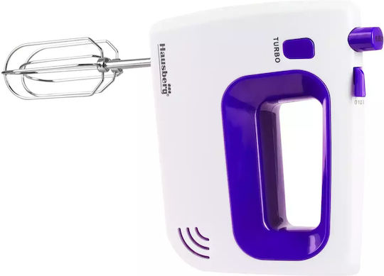Hausberg Μίξερ Χειρός 300W Μωβ