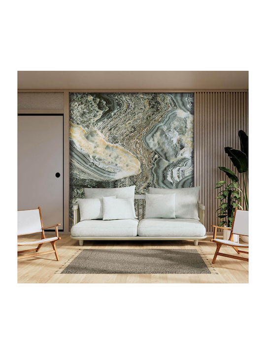 3D Wall Panels from PVC with Glue Green 122x122x0.28cm