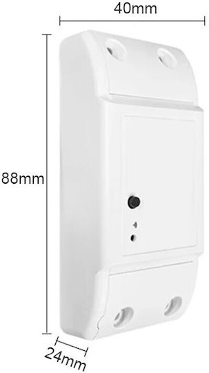 Aubess Smart Switch 1 Καναλιού Wi-Fi 10A (με Ουδέτερο)