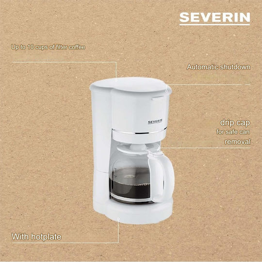 Severin Mașină de cafea cu filtru 900W
