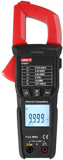 Uni-T Αμπεροτσιμπίδα Digital 600A AC UT202T Wahre Effektivwert