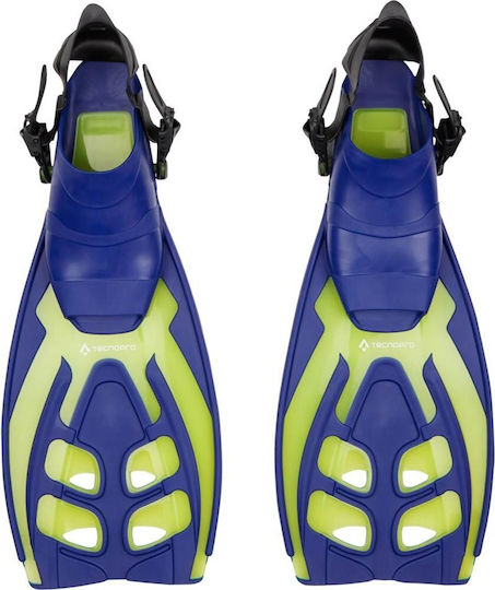 TECNOpro Flipper Schwimmen F5 C Blau/Gelb