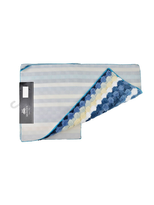 Mondex Σετ Πατάκια Μπάνιου Turquoise 50x90εκ. 2τμχ