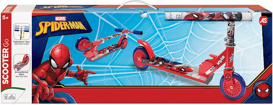 AS Patinaj Pliabil Spiderman 2 Roti Roșu