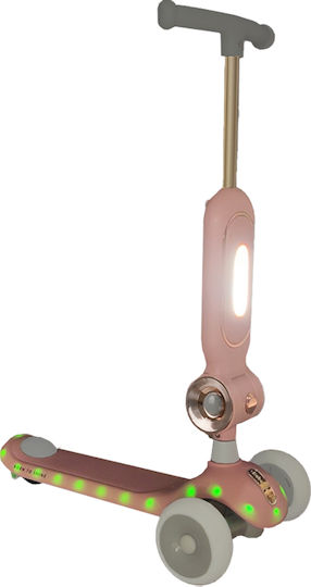 Bebe Stars Kids Scooter X-Ride 3-Wheel with Seat for 12 Months Gray