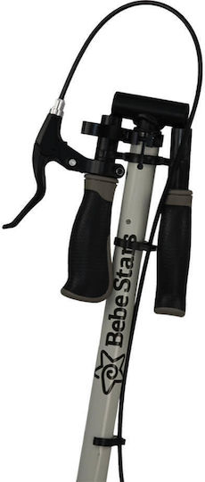 Bebe Stars Kids Scooter X-Ride 2-Wheel For 8+ Years Black