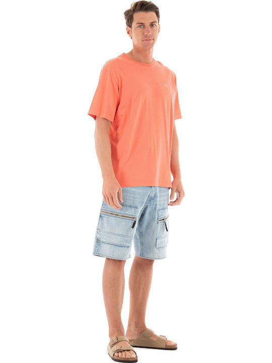 D2 Ovin Vintage Washed T-shirt Red