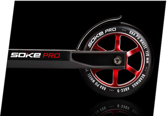 Soke Παιδικό Πατίνι Αναδιπλούμενο Scooter Pro Δίτροχο Μαύρο