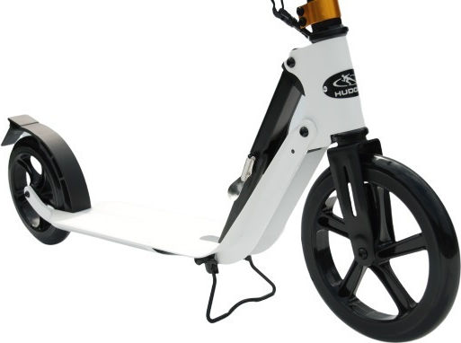 Hudora Παιδικό Πατίνι Αναδιπλούμενο Big Wheel 230 Δίτροχο Λευκό
