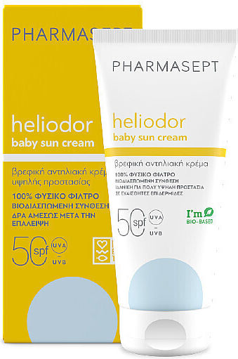 Pharmasept Heliodor Waterproof Baby Sunscreen Emulsion SPF50 100ml
