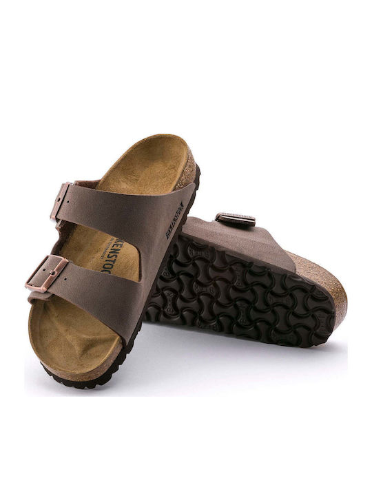 Arizona Ανδρικά Σανδάλια σε Καφέ Χρώμα Narrow Fit