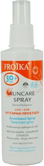 Froika Waterproof Kids Sunscreen Spray SPF30 125ml