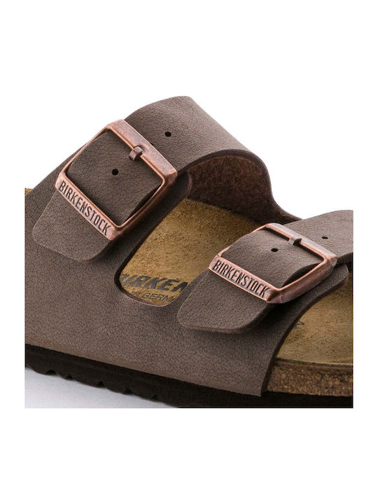 Arizona Ανδρικά Σανδάλια σε Καφέ Χρώμα Narrow Fit