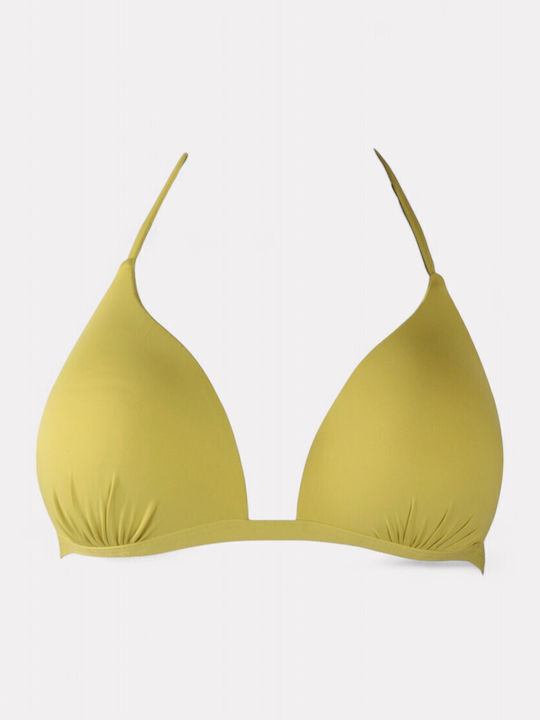 Set Bikini 3 Stücke mit Abnehmbarer Verstärkung Brasilien Grün