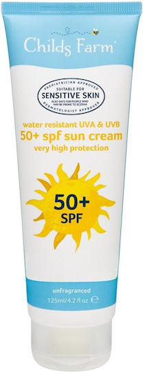 Childs Farm Wasserdicht Kinder Sonnencreme Emulsion SPF50 100ml