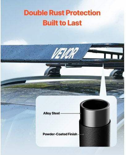 Vevor Steel Car Roof Rack 213.36x99.06cm