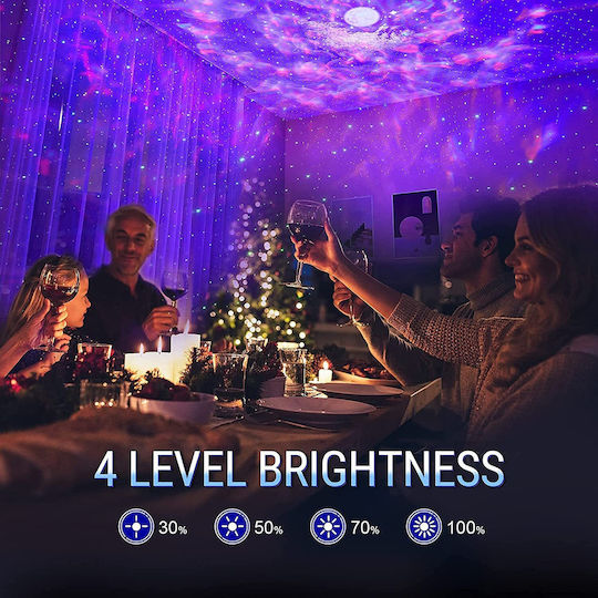LED Детска Лампа Проектор Night Light 3 Light
