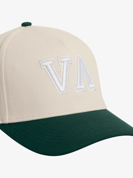 Men's Rvca League Va Pinched Snapback Hat Natural Uvyha00304_wdr0