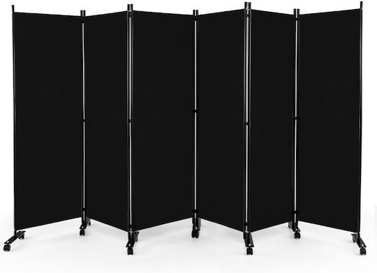 Costway Dekorativer Raumteiler Stoff 334.5x172cm