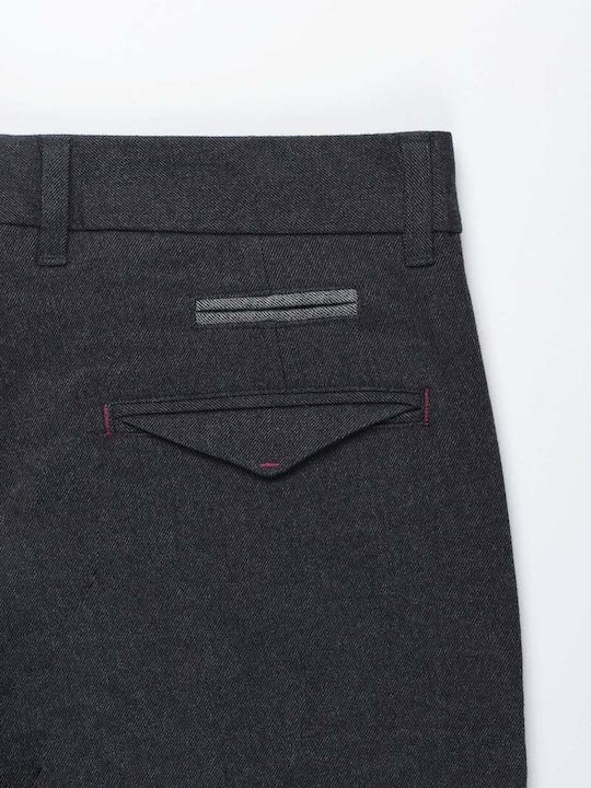 Trousers Chino Elastic Blue