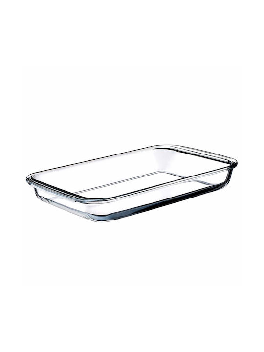 Kadax Ορθογώνιο Πυρίμαχο Σκεύος Γυάλινο 39x23cm 2τμχ