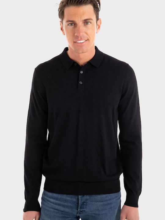 Long Sleeve Sweater Black MMSW01491 YA200081 9000