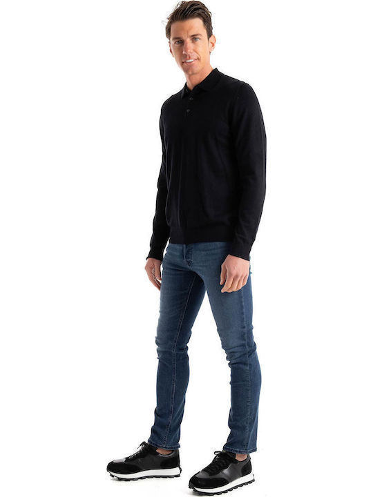 Long Sleeve Sweater Black MMSW01491 YA200081 9000