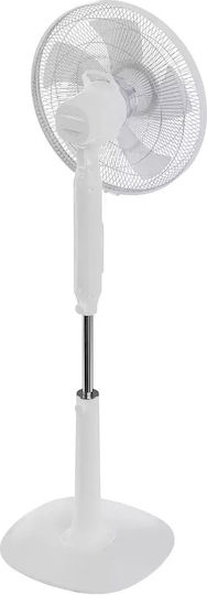 Black & Decker Pedestal Fan 24W With Remote Control White
