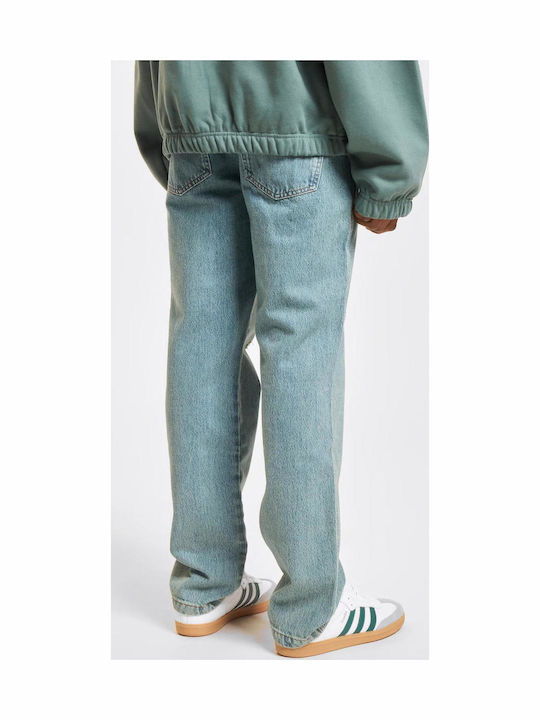 Ανδρικό Παντελόνι Τζιν με Slim Εφαρμογή Vintage Blue