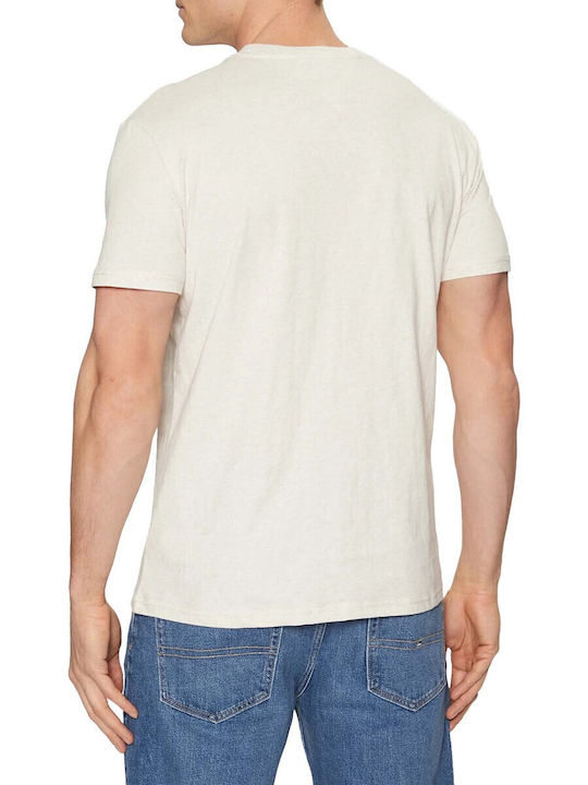 T-Shirt Beige-Blue
