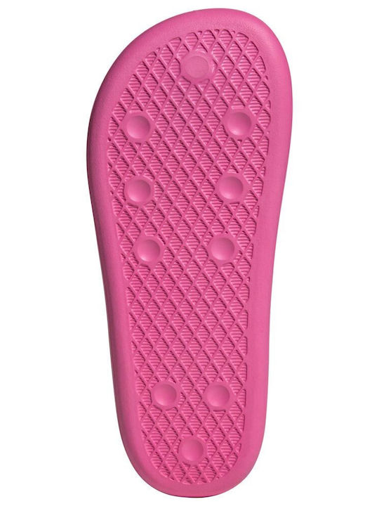 Adilette Ayoon Slides In Fuchsia Colour