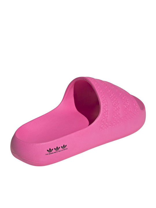 Adilette Ayoon Slides In Fuchsia Colour