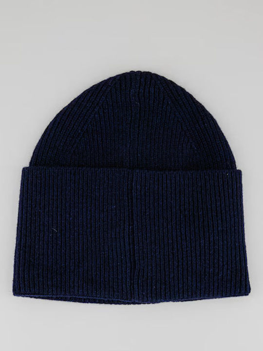Xaff 6 Beanie Unisex Beanie Knitted in Blue color