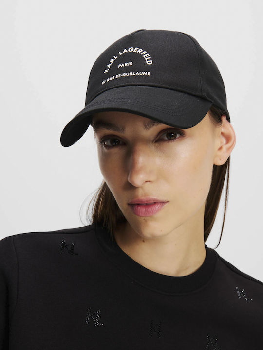 Дамски K Rsg Капела Черна Karl Lagerfeld A1w33201-999 Black