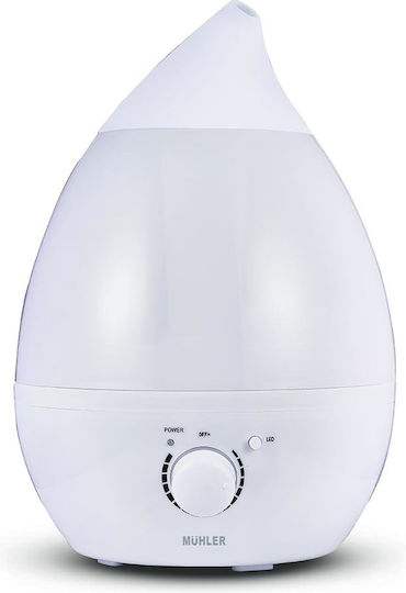 Muhler Air Purifier / Humidifier Ultrasonic 25W for Spaces 25m²