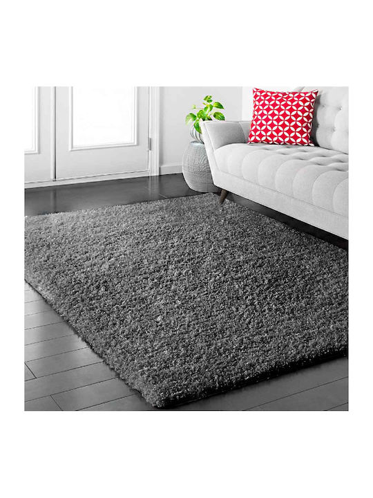 Χαλί Shaggy 200x270cm Γκρι