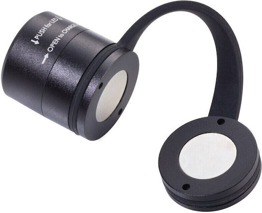 Troika Rechargeable Flashlight LED Eco Run Black